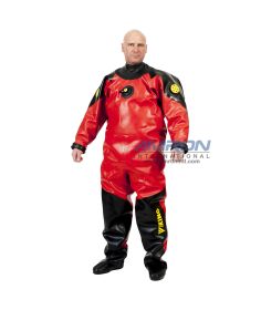 Viking HD Heavy Duty 1550 g/m2 Vulcanized Rubber Drysuit with Latex Neck Seal